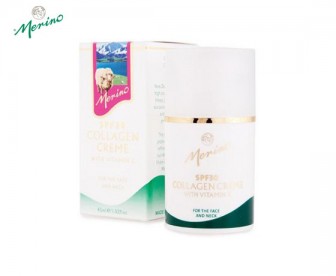 Merino 美丽诺 胶原蛋白防晒霜SPF30 45毫升(挤压式) Merino 美丽诺 胶原蛋白防晒霜SPF30 45毫升(挤压式)